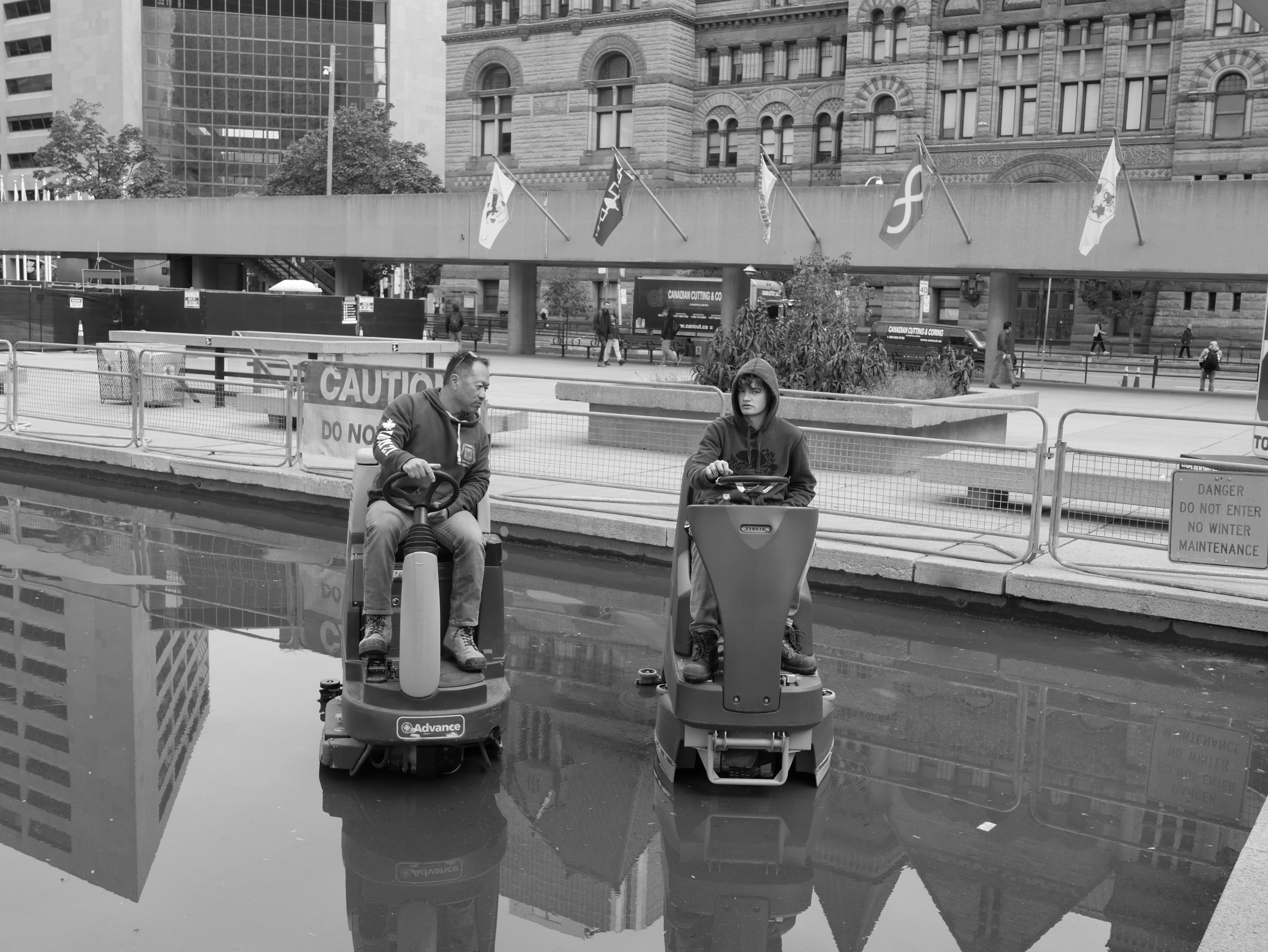 Nathan Phillips Square Workers